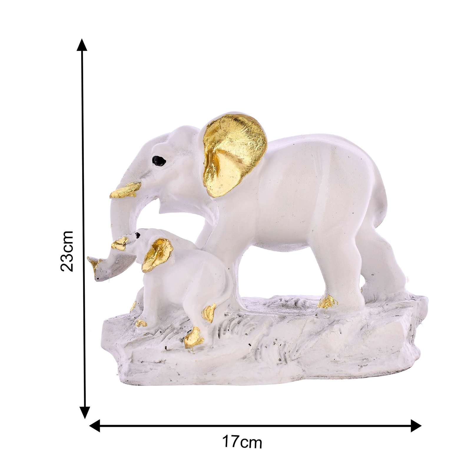 Elephant Pair  Statue - Image 4