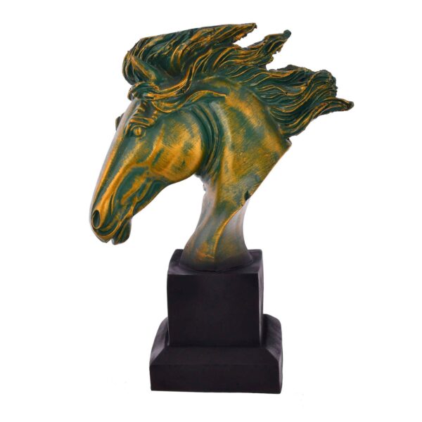 Horse Face Statue